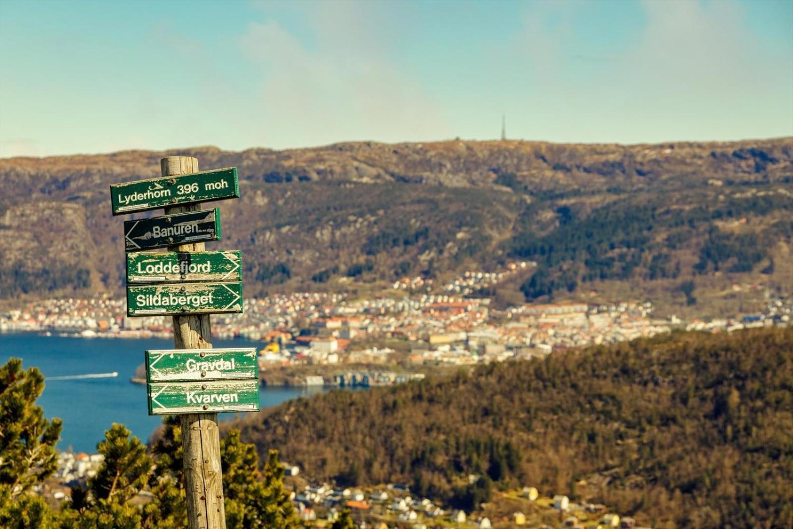 A Beautiful 3-Bedroom Apartment With Stunning Views And Free Parking Bergen Esterno foto